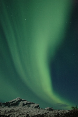 The magical northern lights put the polar night into a spiritual experience