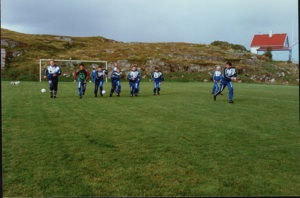 Fotballbanen p� Tr�na, 1996